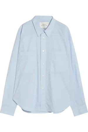 STUDIO NICHOLSON Homme, Chemises, Bleu, Taille: S Chemise à manches longues