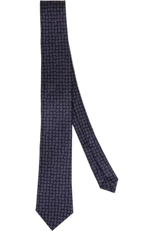 Errico Formicola Homme, Accessoires, Bleu, Taille: ONE Size Cravate Sophistiquée pour Événements Formels
