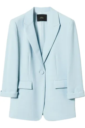 Twin-Set Femme, Vestes, Bleu, Taille: 38 FR Ensembles de Vestes Élégantes