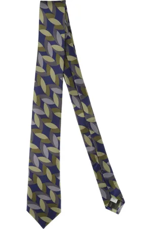 Errico Formicola Homme, Accessoires, Multicolore, Taille: ONE Size Cravate en soie à motifs