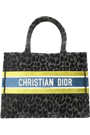 Dior Femme, Pre-owned, Noir, Taille: ONE Size Pre-owned Velours cabas
