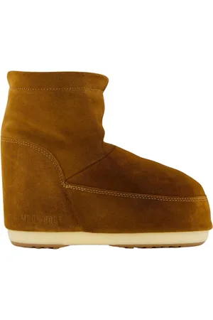 Moon Boot Femme, Chaussures, Brun, Taille: 36 EU Bottes d`hiver Icon Low No Lace Marron