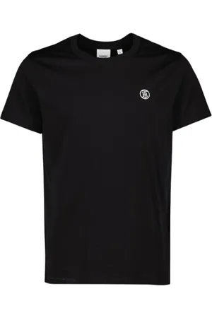 Burberry Homme, Tops, Noir, Taille: S Logo Tee Parker