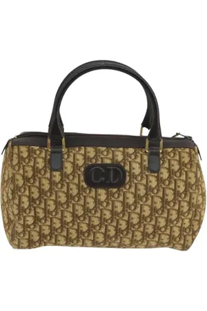 Dior Femme, Pre-owned, Brun, Taille: ONE Size Pre-owned Toile sacs-dior