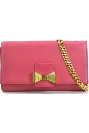Chloé Femme, Pre-owned, Rose, Taille: ONE Size Pre-owned Cuir sacs-ports-paule