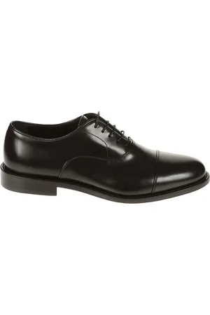 Corvari Homme, Chaussures, Noir, Taille: 40 EU Mocassins noirs en cuir avec décoration pointue