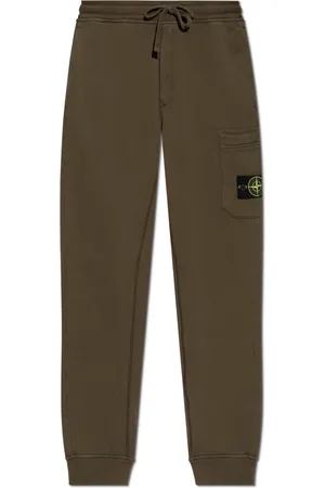 Stone Island Homme, Pantalons, Vert, Taille: L Pantalon de survêtement