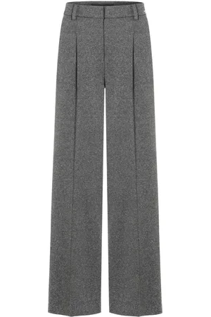 Cambio Femme, Pantalons, Gris, Taille: 44 FR L32 Pantalon Amelie Plissé