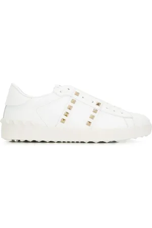 VALENTINO GARAVANI Homme, Chaussures, Blanc, Taille: 41 EU Rockstud Untitled Baskets