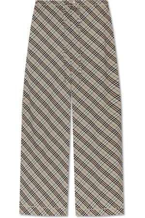 Burberry Femme, Pantalons, , Taille: 32 FR Pantalon à Carreaux