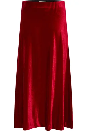 Part Two Femme, Jupes, Rouge, Taille: 36 FR Maxi Robe
