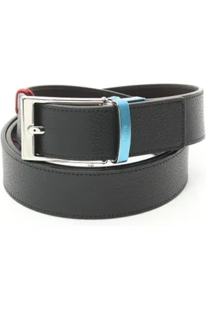Bally Homme, Pre-owned, Noir, Taille: ONE Size Pre-owned Cuir ceintures