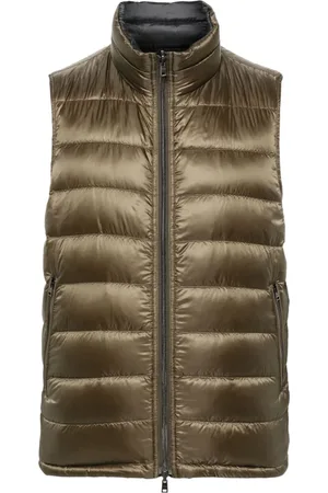 HERNO Homme, Vestes, Brun, Taille: M Gilet doudoune super léger réversible