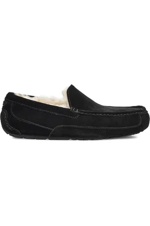 UGG Homme, Chaussures, Noir, Taille: 41 EU Pantoufles Ascot