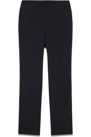 Oltre Femme, Pantalons, Bleu, Taille: 38 FR Pantalon de jogging en crêpe scuba