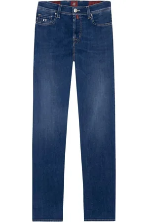 sartoria tramarossa Homme, Jeans, Bleu, Taille: W35 Jeans personnalisés avec initiales