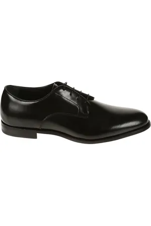 Corvari Homme, Chaussures, Noir, Taille: 44 EU Élégantes Chaussures Derby en Cuir avec Lacets