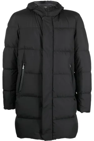 HERNO Homme, Vestes, Noir, Taille: 2XL Doudoune matelassée à capuche
