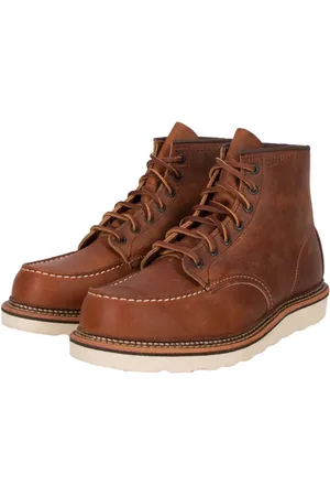 Red Wing Homme, Chaussures, Brun, Taille: 42 1/2 EU Moc Toe Copper Rough & Tough Boot