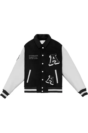 Axel Arigato Homme, Vestes, Noir, Taille: L Veste universitaire Illusion