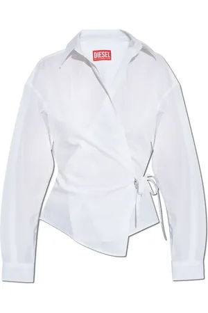Diesel Femme, Blouses et Chemises, Blanc, Taille: 38 FR Chemise C-Delphi