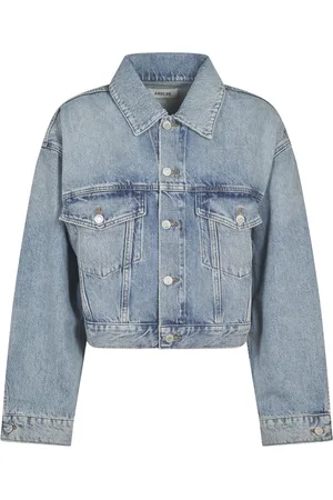 AGOLDE Femme, Vestes, Bleu, Taille: 38 FR Veste Élégante Palmer pour Femmes