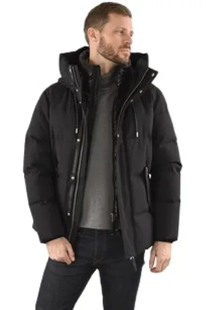 Mackage Homme, Vestes, Noir, Taille: 2XS Veste courte en duvet