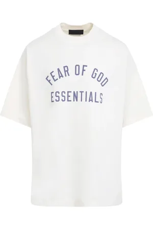FEAR OF GOD Homme, Tops, Blanc, Taille: L Shell TEE
