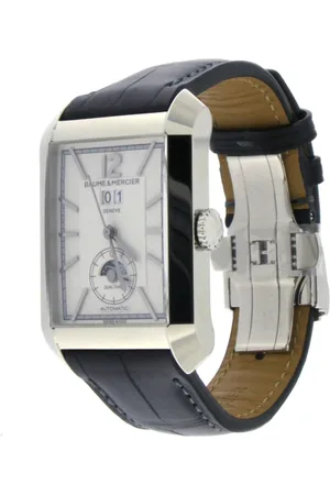 Baume et Mercier Homme, Accessoires, Noir, Taille: ONE Size Hampton Big Date Dual Time