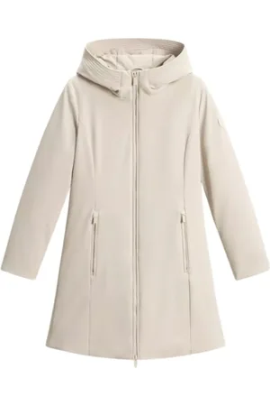 Woolrich Femme, Manteaux, , Taille: 40 FR Doudoune à capuche Tech Softshell