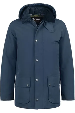 Barbour Homme, Manteaux, Bleu, Taille: S Blouson Ashby Bleu Hiver