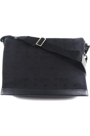 Bally Homme, Pre-owned, Noir, Taille: ONE Size Pre-owned Toile sacs-ports-paule