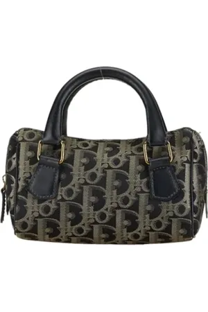 Dior Femme, Pre-owned, Bleu, Taille: ONE Size Pre-owned Toile sacs-main
