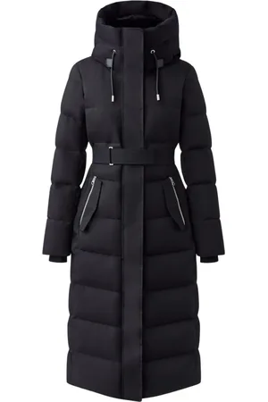 Mackage Femme, Manteaux, Noir, Taille: 42 FR Long Shyla-NF Doudoune