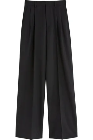 Filippa K Femme, Pantalons, Noir, Taille: 36 FR Pantalon large en laine