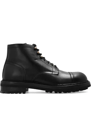 Dolce & Gabbana Homme, Chaussures, Noir, Taille: 44 EU Bottines mi-mollet