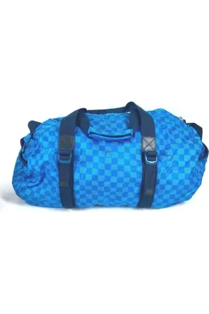 LOUIS VUITTON Unisex, Pre-owned, Bleu, Taille: ONE Size Pre-owned Tissu sacs-de-voyage