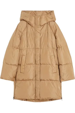 Max Mara Femme, Vestes, Brun, Taille: 32 FR Veste d`hiver matelassée