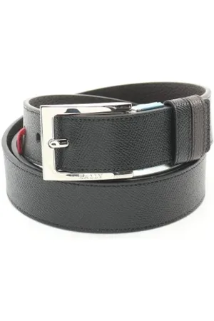 Bally Homme, Pre-owned, Noir, Taille: ONE Size Pre-owned Cuir ceintures