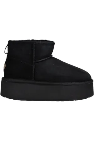 Emu Femme, Chaussures, Noir, Taille: 40 EU Bottines Micro Plateforme Femme