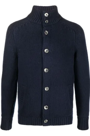 HERNO Homme, Pulls, Bleu, Taille: L Veste Cardigan