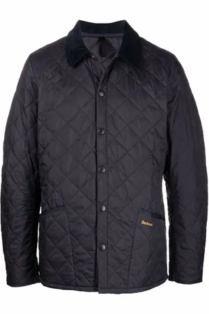 Barbour Homme, Vestes, Bleu, Taille: XL Veste Bleu Marine Matelassée Style Classique