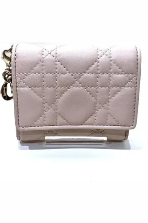 Dior Femme, Pre-owned, Rose, Taille: ONE Size Pre-owned Cuir petite-maroquinerie