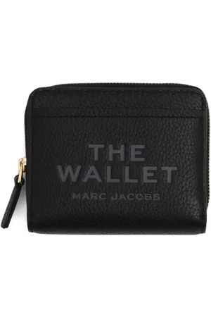 Marc Jacobs Femme, Accessoires, Noir, Taille: ONE Size Mini Portefeuille Compact