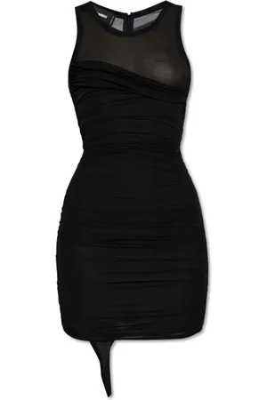 Dsquared2 Femme, Robes, Noir, Taille: 42 FR Robe Drapée