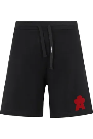 A PAPER KID Homme, Shorts, Noir, Taille: XS Short de Sport Décontracté pour Homme