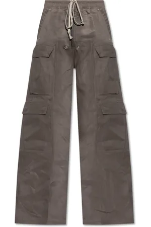 Rick Owens Homme, Pantalons, Gris, Taille: L Pantalon en Lin