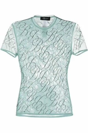 BLUMARINE Femme, Tops, Bleu, Taille: 42 FR T-shirt décontracté dans différentes couleurs