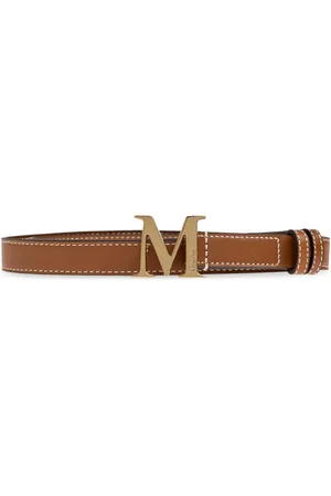 Max Mara Femme, Accessoires, Brun, Taille: L Ceinture en cuir