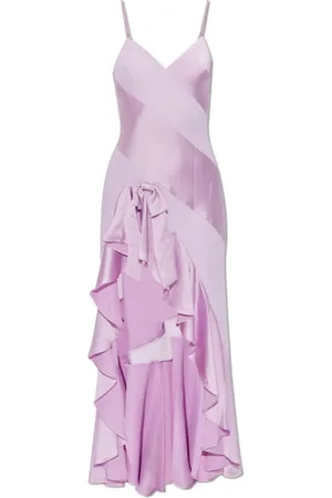 LOVESHACKFANCY Femme, Robes, Violet, Taille: 38 FR Robe Mallee